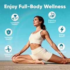 Fortilume Lymphatic Drops elderberry blend highlighted for easy wellness rituals.