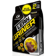 Forzagen Lean Gainer bottle highlights high calorie mass builder for athletes.