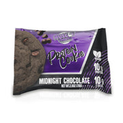 Forzagen Midnight Chocolate cookie packaging highlights plant-based protein and fiber