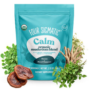Calma Four Sigmatic: vertido de la botella para relajación suave