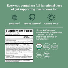 Four Sigmatic Gut Health Blend scoop for easy daily dosage
