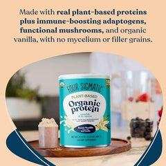 Four Sigmatic mushroom-blend image highlights functional mushroom ingredients