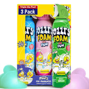 FOZZI'S mixed bath foam kids spray for vibrant color playtime foam