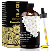 FRAOIL Gardenia essential oil bottle ready for diffuser or DIY recipes.