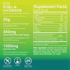 Freak Shake Fuel & Hydrate powder tub shown for convenient 20-serving endurance mix