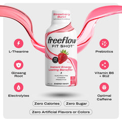 Freeflow Fit on-the-go usage demonstrates portable energy boost.