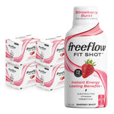 Freeflow Fit Strawberry Burst bottle for quick energy on the go.