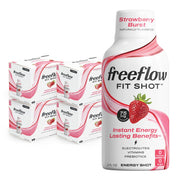 Freeflow Fit Strawberry Burst bottle for quick energy on the go.