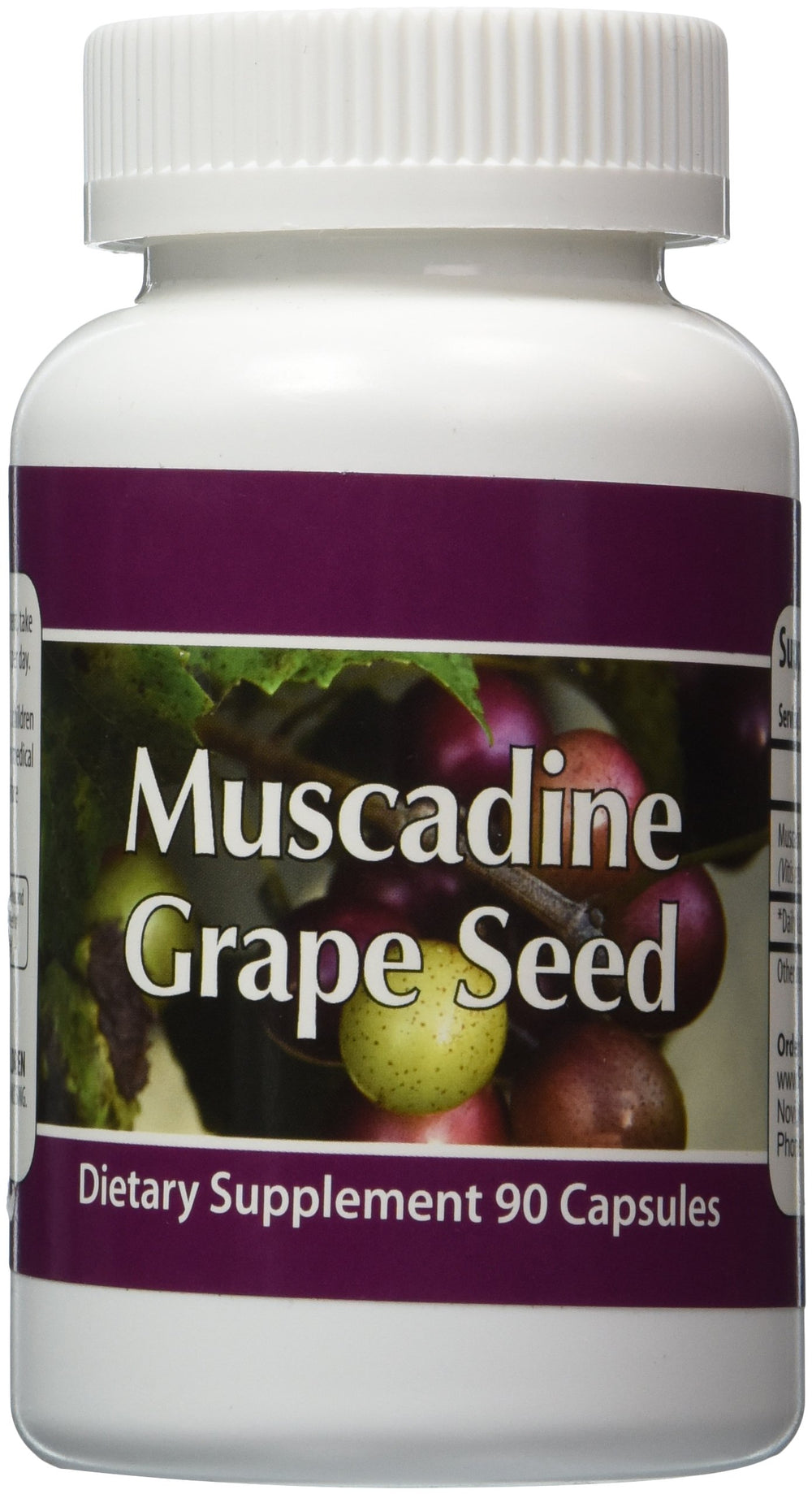 Fresh Health Nutritions Muscadine Seed bottle with 600 mg capsules for daily support