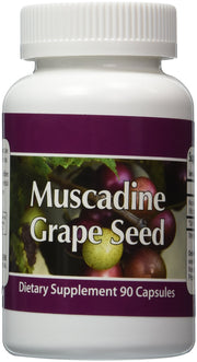 Fresh Health Nutritions Muscadine Seed bottle with 600 mg capsules for daily support