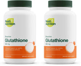 Fresh Nutrition glutathione capsules bottle front for daily wellness support