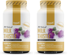 Fresh Nutrition Milk Thistle Capsules label front for easy recognition