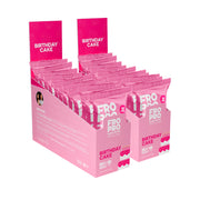 FRO PRO Birthday Cake bar 24-pack for convenient, protein-packed snacking on the go