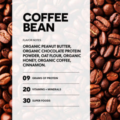 FRO PRO coffee-flavored plant protein bar in a pack for travel