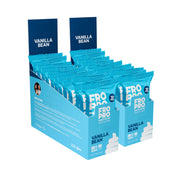 Fro Pro vanilla protein bars front-pack for convenient on-the-go protein.