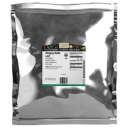 Frontier Co-op nettle leaf cut and sifted in packaging for easy storage and brewing.