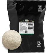 Frontier Co-op Organic Psyllium Husk Powder 1lb bottle close-up for gluten-free thickening.