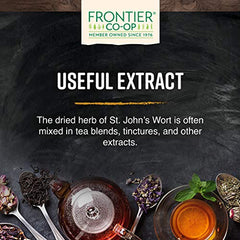 Frontier Co-op Saint John's Wort oil/tincture base for DIY recipes.