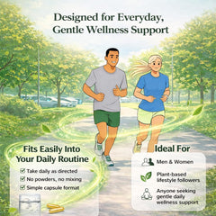 FSSGXX daily-use capsules image emphasizing simple, convenient capsules for routine.