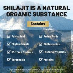 Fubienfit Shilajit capsules packaging shows 120-count supply.