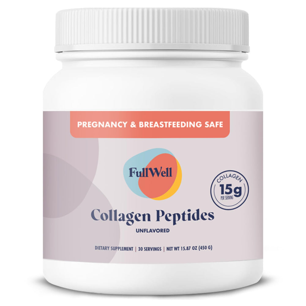 FullWell collagen stick-pack unflavored: convenient daily dose on the go for busy days.