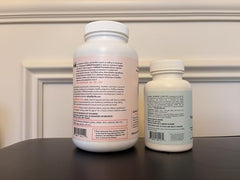 FullWell fish oil bottle emphasizes sustainably sourced omega-3 for prenatal nourishment.