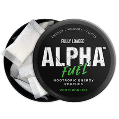 Fully Loaded Bullseye Alpha Fuel pouch on the go supports sustained alertness.