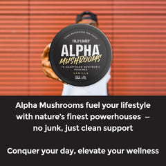 Fully Loaded Bullseye Alpha Mushrooms mint pouches exposed for discreet on-the-go use.