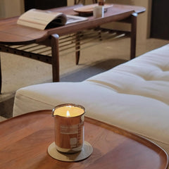 FULUUU Silver jar candle design complements modern décor and a focused atmosphere.