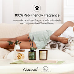 FURRYPURR soy candle with lead-free wick for safe pet homes