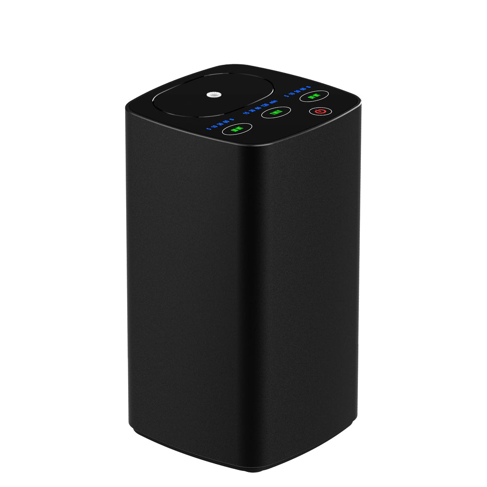 FUSMLI Waterless Diffuser in car mode delivering vibration-activated scent.
