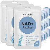 FUTHRI NAD+ Patches box front showing premium vegan wellness packaging