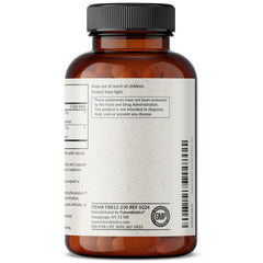 Futurebiotics CGMP facility lab-testing logo indicating purity and quality control.
