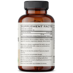 Futurebiotics Iron Bisglycinate capsules close-up for easy swallowing