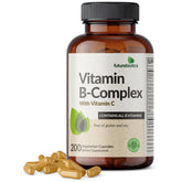 Futurebiotics Vitamin B Complex bottle showing the label, supporting daily energy and immune health.
