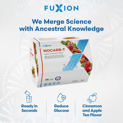 FuXion Nocarb T contents arranged for quick on-the-go mixing