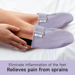 Fuz Bigaza 3D ergonomic design foot wrap promotes full oil absorption.
