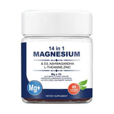 FW ZONE DeepCalmly gummies bottle front view for easy nightly relaxation