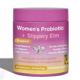 FW ZONE Juicy Probiotic Gummies bottle with pineapple flavor for on-the-go wellness.