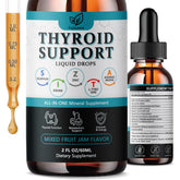 Fzjjyana thyroid drops bottle pour for easy daily balance.