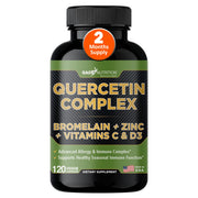 GADE NUTRITION quercetin bottle cap close-up for daily immune balance