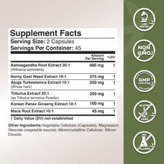 GADE NUTRITION Turkesterone capsules support muscle endurance