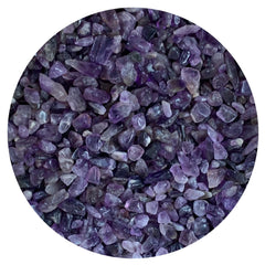 GAF TREASURES amethyst chips 4-9mm for crafts and décor