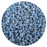 GAF TREASURES Angelite chips undrilled, ideal for custom crafts and jewelry.