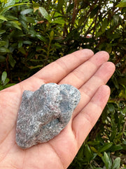 GAF Treasures apatite rough-3 stone for shelf display and polishing practice