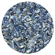 GAF TREASURES blue kyanite chips pack for jewelry and crystal art projects