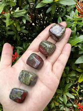 GAF TREASURES Dragon Blood Jasper tumbled stones collection for mindful reflection and momentum