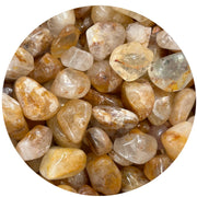 GAF TREASURES Golden Healer Quartz tumbled stones for meditation and energy work