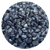 GAF TREASURES iolite chips 5-15mm ideal for jewelry and decorative crafts.