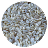 GAF TREASURES Mother of Pearl chips with a pearlescent glow for decorative jewelry and art.